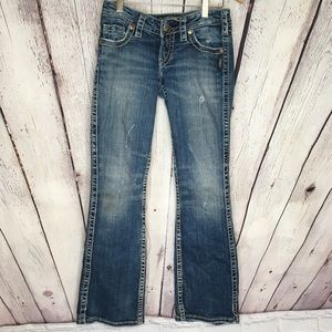 Silver jeans size 25/31 Twisted